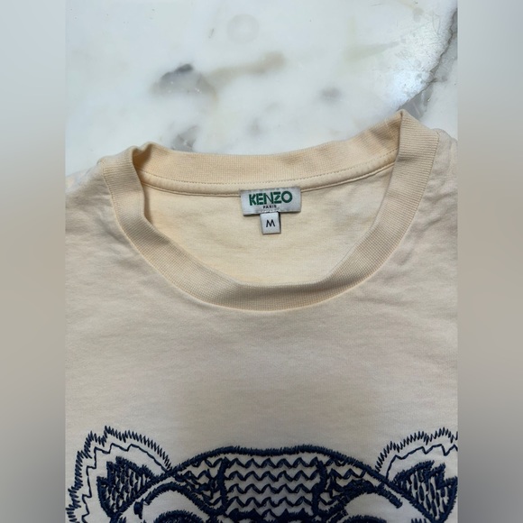 Kenzo Embroidered Icon Tiger T-Shirt - Picture 3 of 4